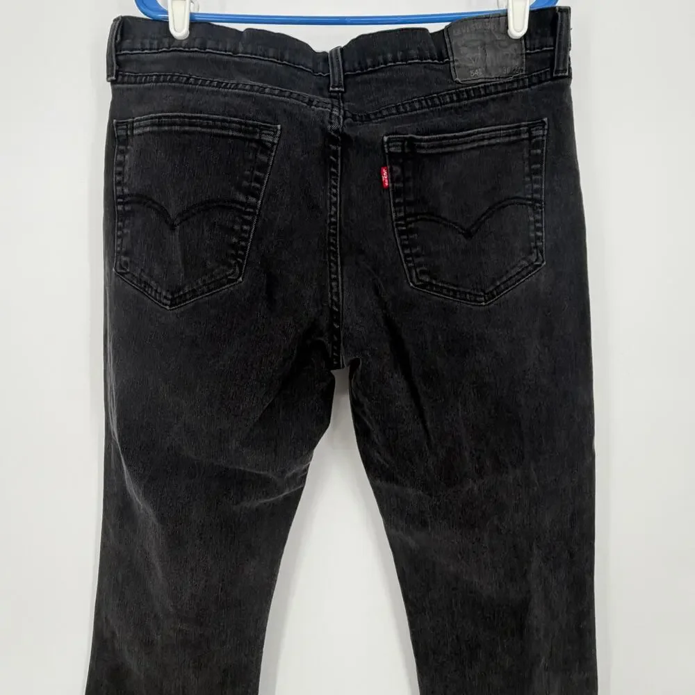 Levi's 541 36X32‎ (30L Actual) Black Men's Jeans